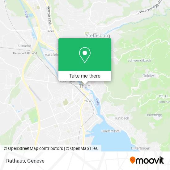 Rathaus map