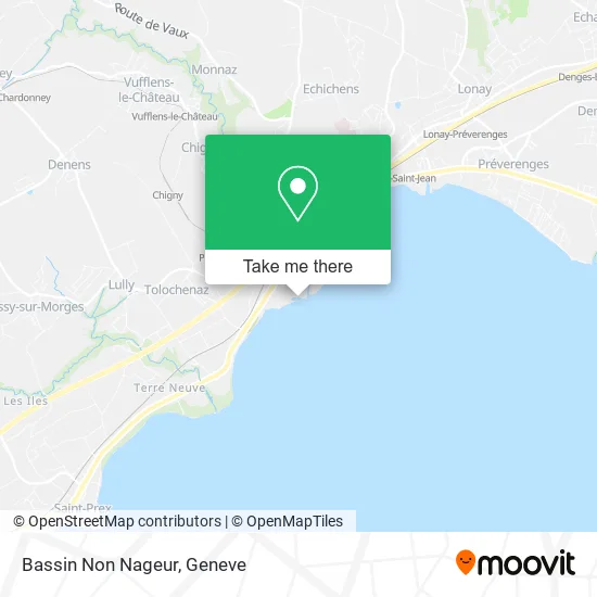 Bassin Non Nageur map