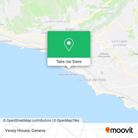 Vevey House map