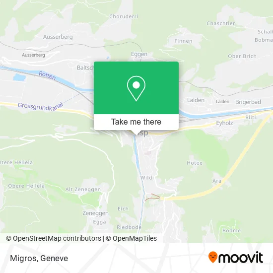 Migros map