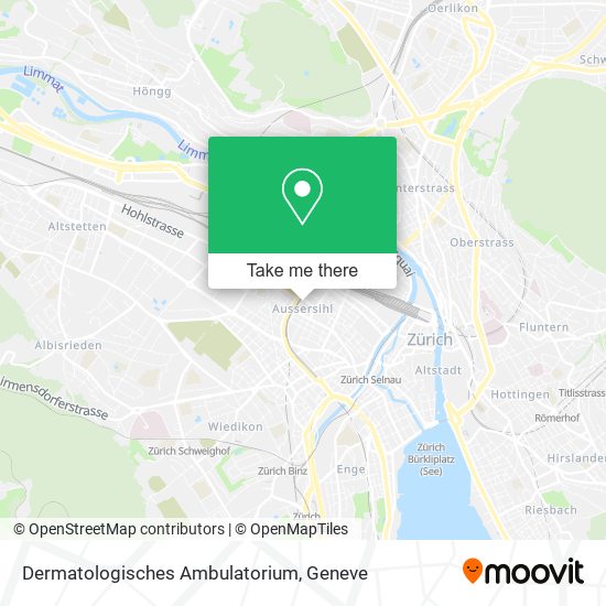 Dermatologisches Ambulatorium map