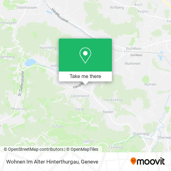 Wohnen Im Alter Hinterthurgau map
