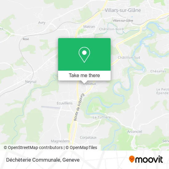 Déchèterie Communale map