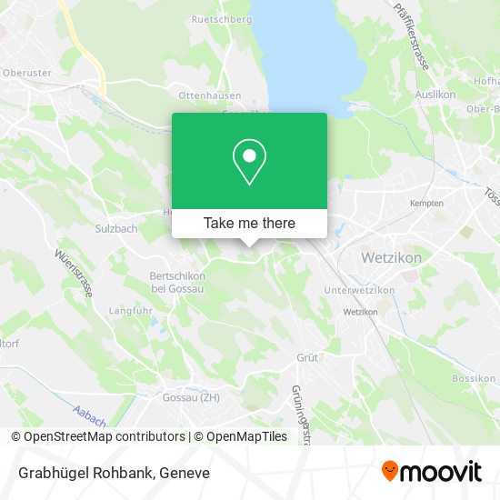 Grabhügel Rohbank map