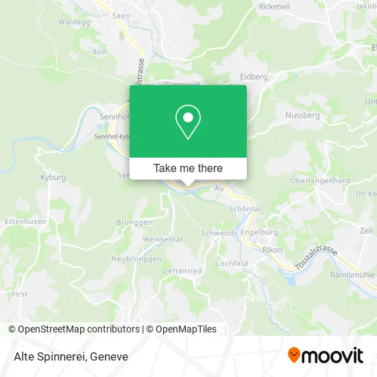 Alte Spinnerei map