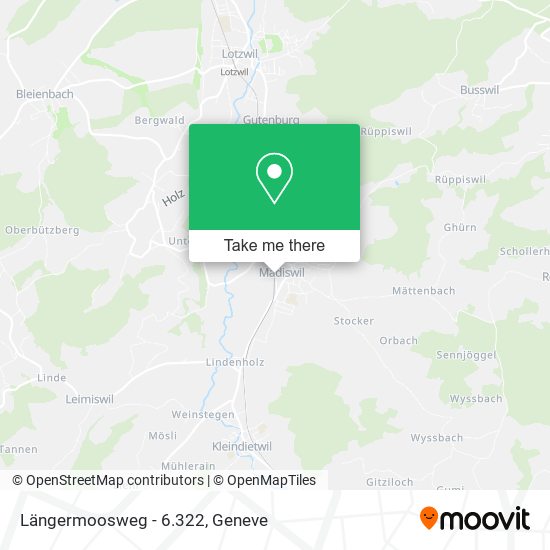 Längermoosweg - 6.322 map