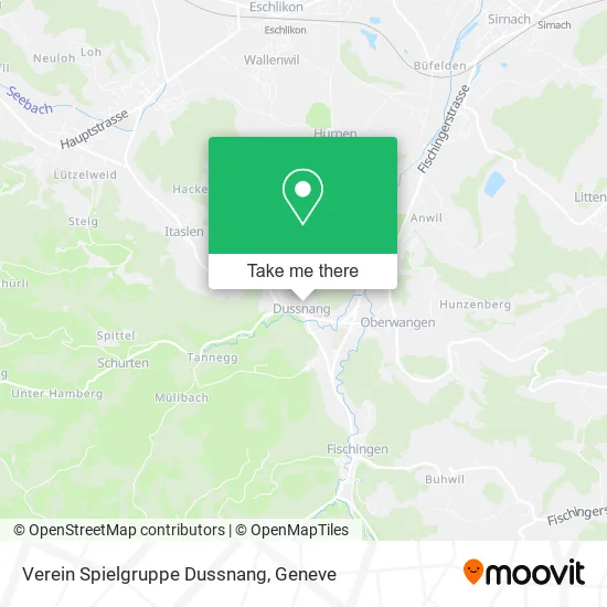 Verein Spielgruppe Dussnang map