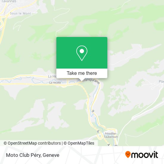 Moto Club Péry map