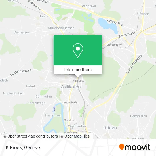 K Kiosk map