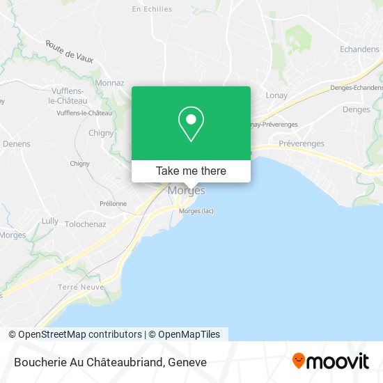 Boucherie Au Châteaubriand map