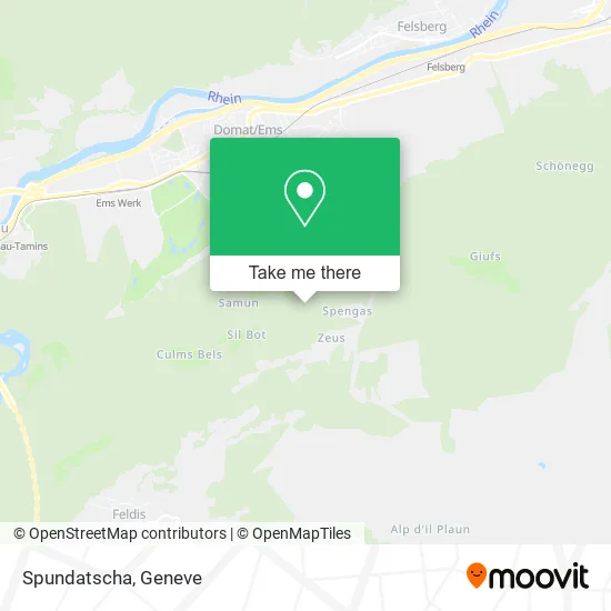 Spundatscha map