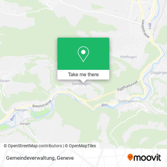 Gemeindeverwaltung map