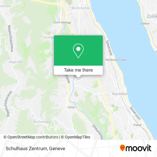 Schulhaus Zentrum map