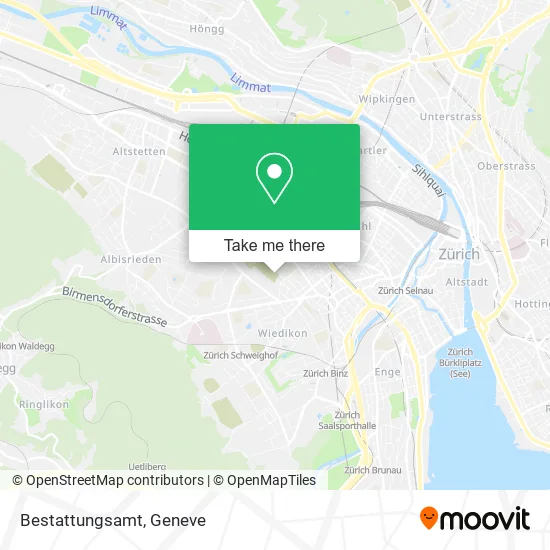 Bestattungsamt map