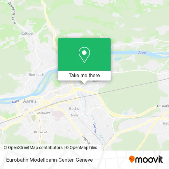Eurobahn Modellbahn-Center map