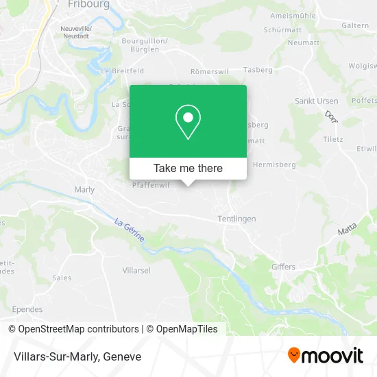 Villars-Sur-Marly map