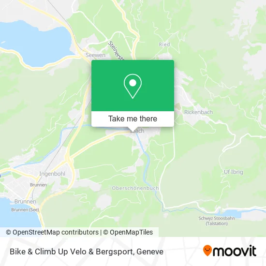 Bike & Climb Up Velo & Bergsport map