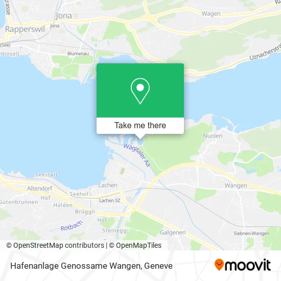 Hafenanlage Genossame Wangen map