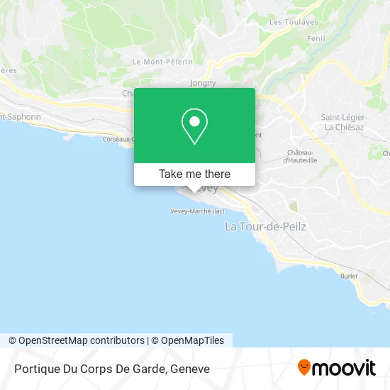 Portique Du Corps De Garde map