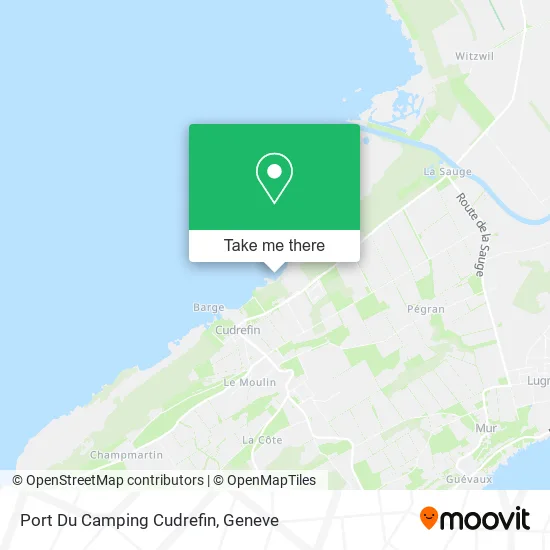 Port Du Camping Cudrefin map