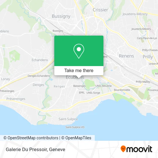 Galerie Du Pressoir map