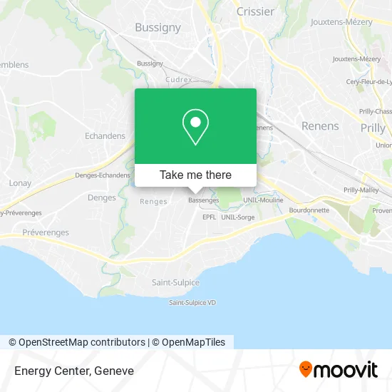 Energy Center map