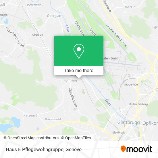 Haus E Pflegewohngruppe map