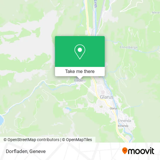Dorfladen map