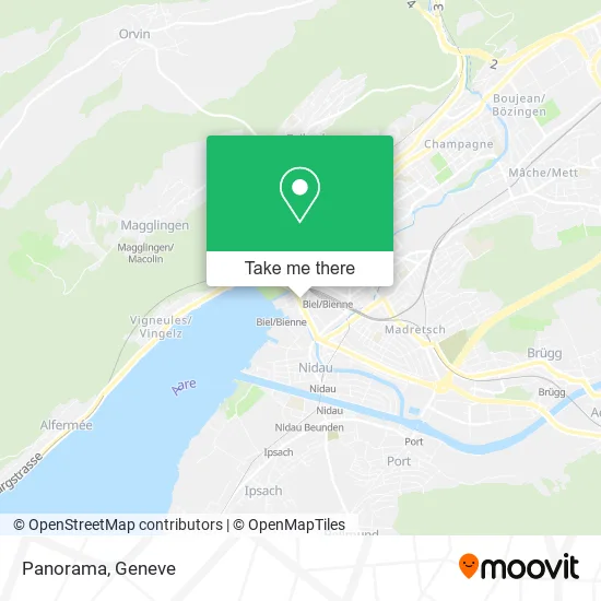 Panorama map