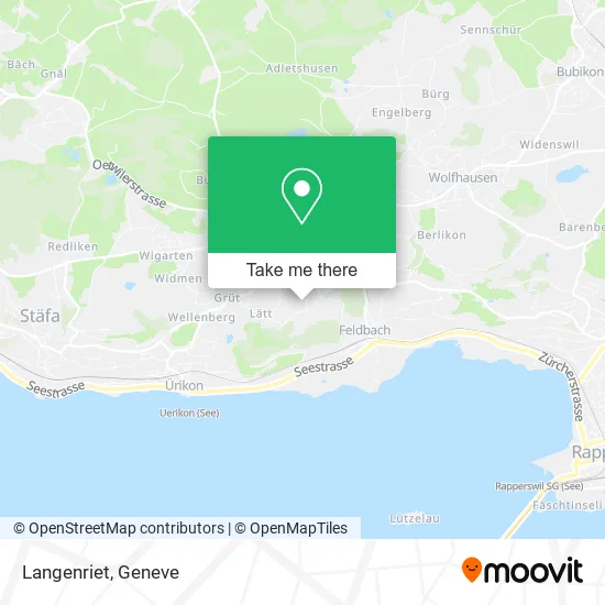 Langenriet map