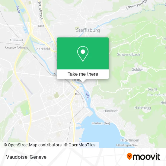 Vaudoise map