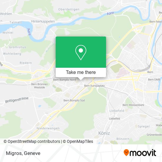 Migros map