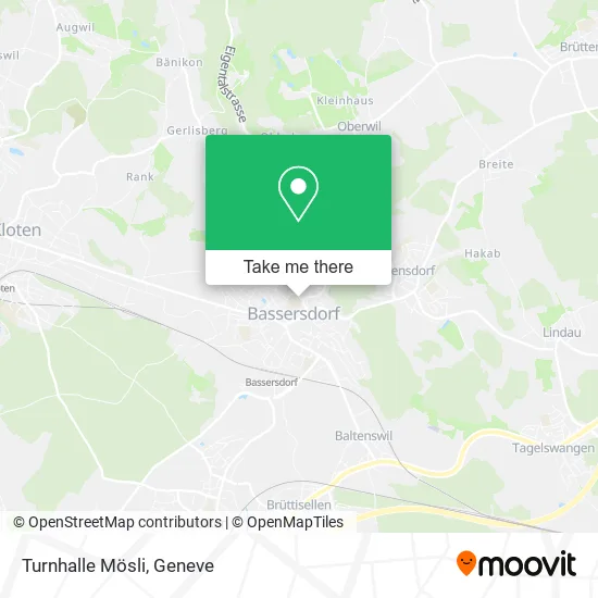 Turnhalle Mösli map