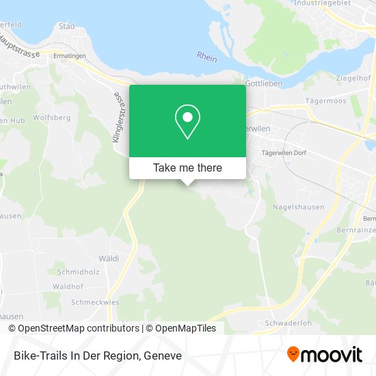 Bike-Trails In Der Region plan