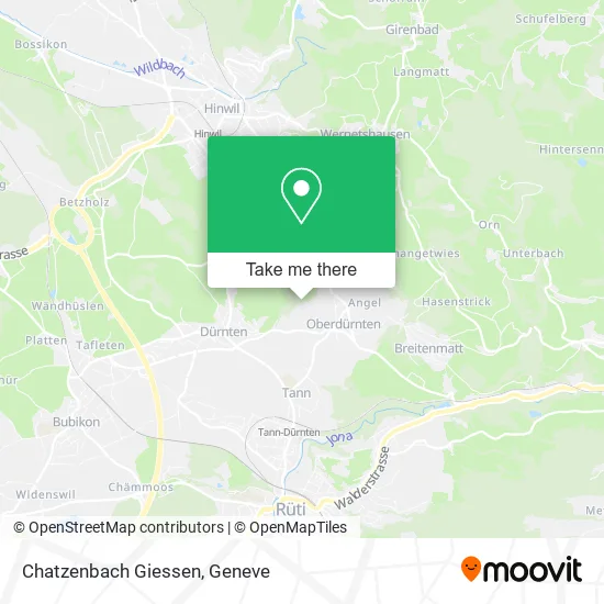 Chatzenbach Giessen map