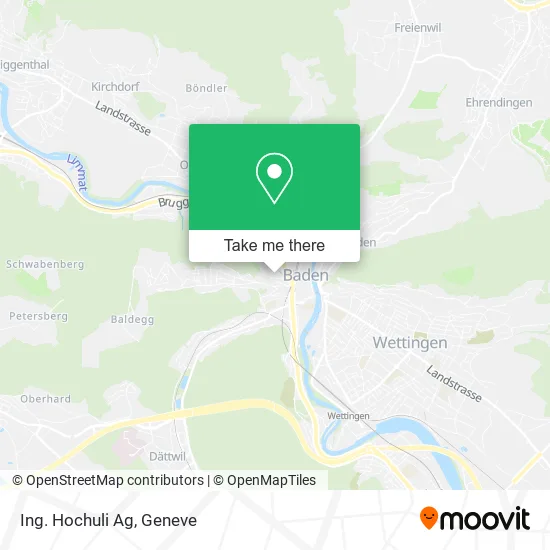 Ing. Hochuli Ag map
