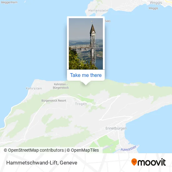 Hammetschwand-Lift map