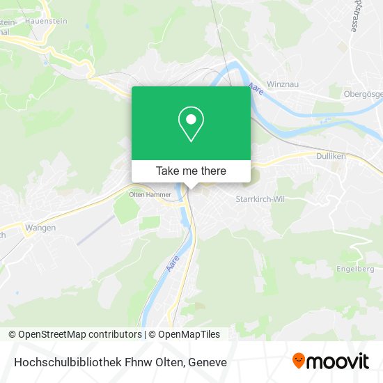 Hochschulbibliothek Fhnw Olten map