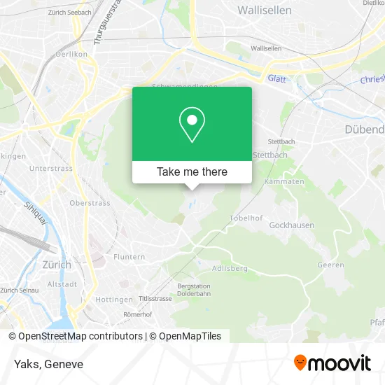 Yaks map