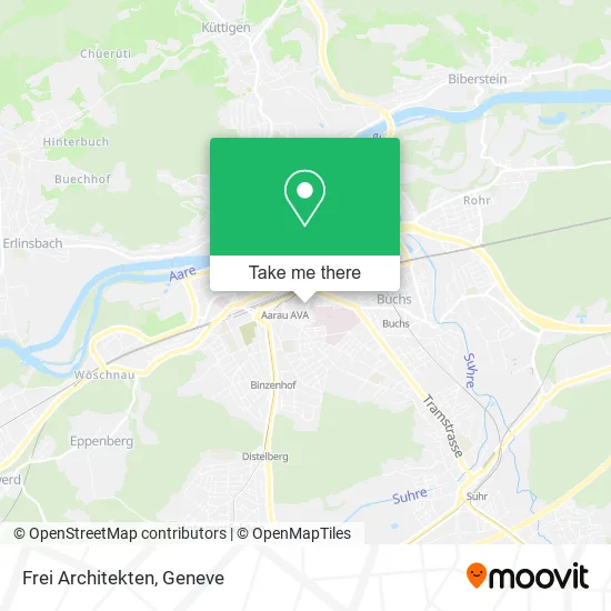 Frei Architekten map