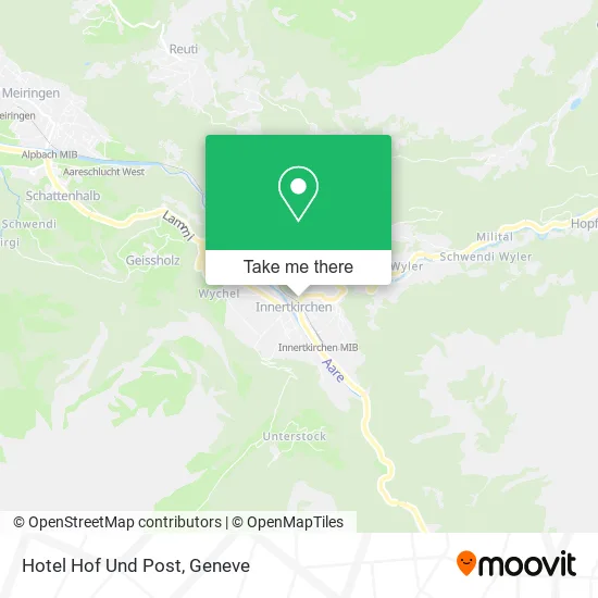 Hotel Hof Und Post map
