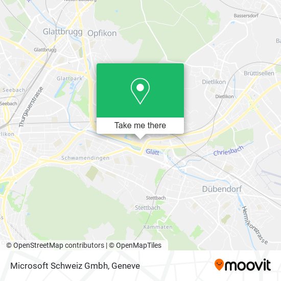 Microsoft Schweiz Gmbh map