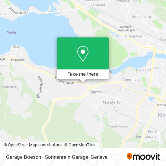 Garage Boesch - Sonnenrain-Garage map