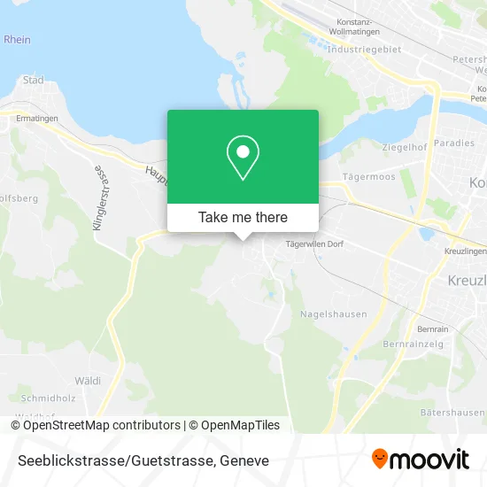 Seeblickstrasse/Guetstrasse map