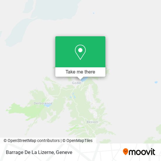 Barrage De La Lizerne map