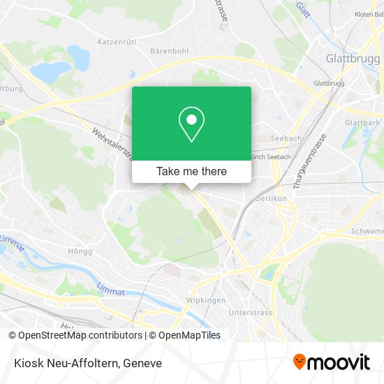 Kiosk Neu-Affoltern map