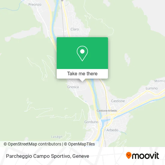 Parcheggio Campo Sportivo map