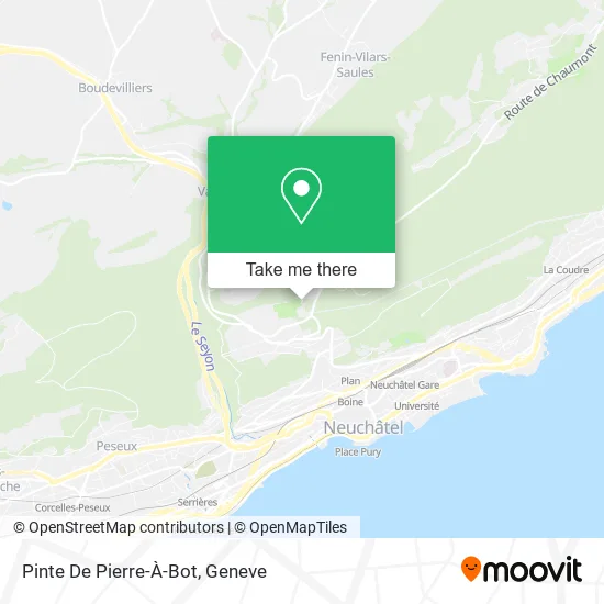 Pinte De Pierre-À-Bot map