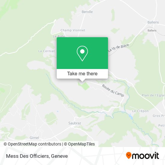 Mess Des Officiers map