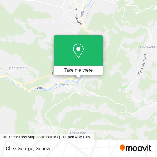 Chez George map